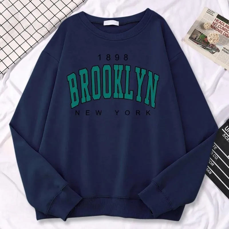 Kawaii Women's Sweatshirts 1898 Brooklyn