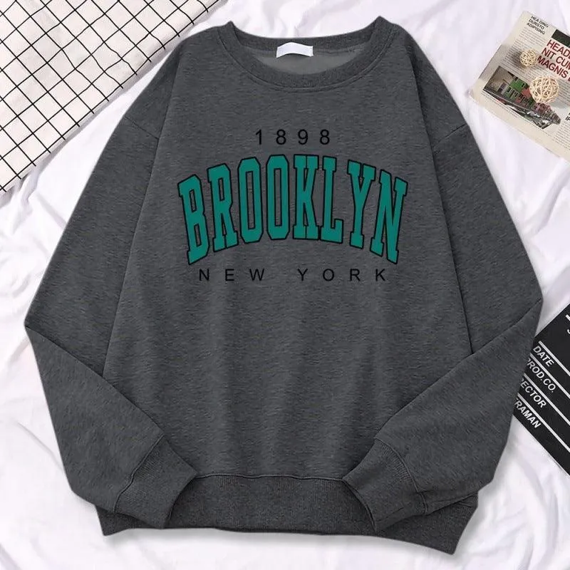 Kawaii Women's Sweatshirts 1898 Brooklyn