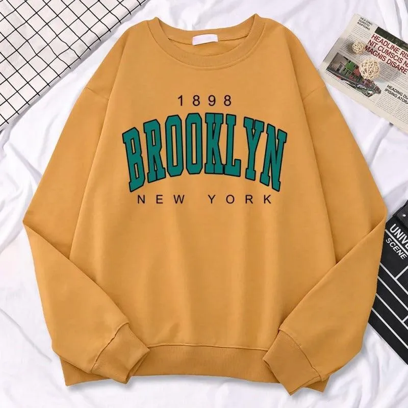 Kawaii Women's Sweatshirts 1898 Brooklyn