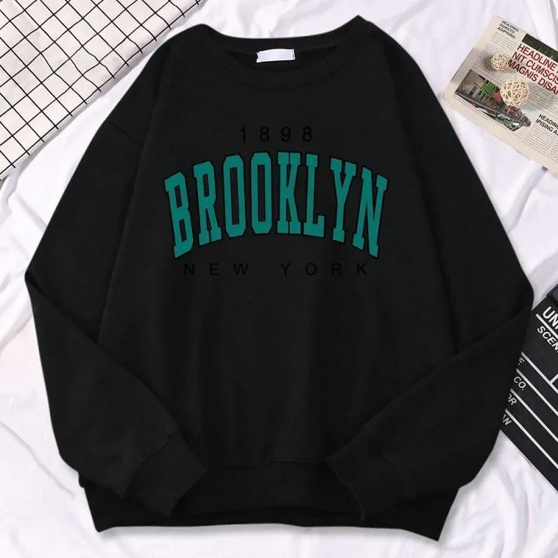 Kawaii Women's Sweatshirts 1898 Brooklyn