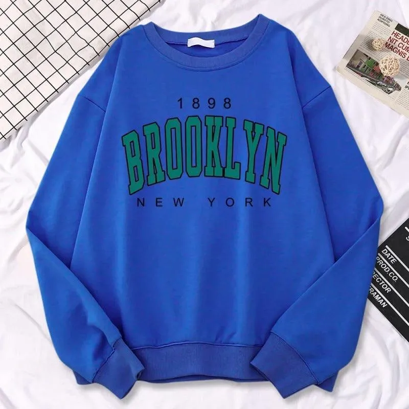 Kawaii Women's Sweatshirts 1898 Brooklyn