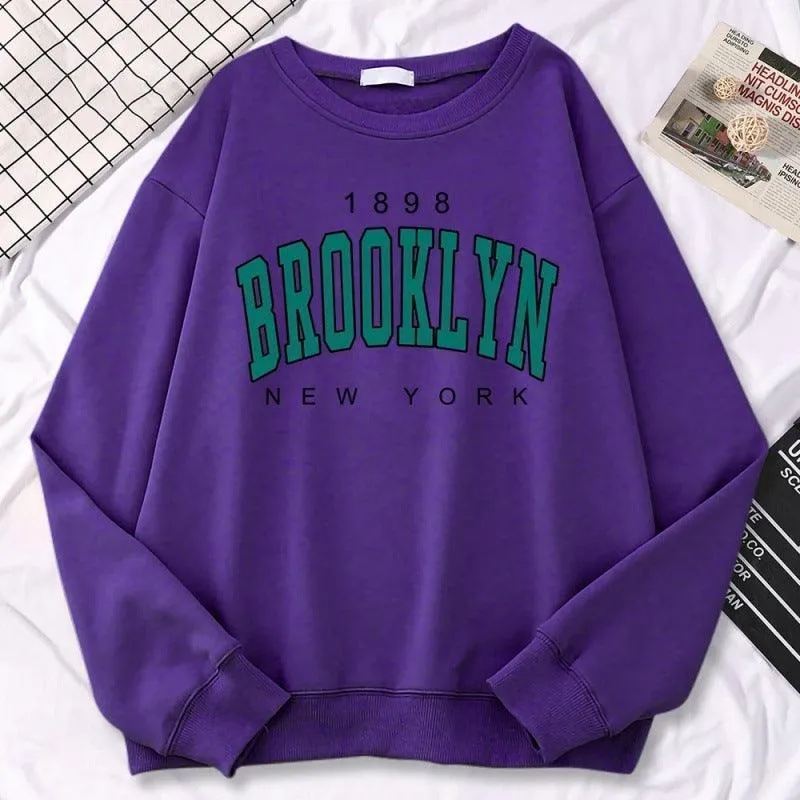 Kawaii Women's Sweatshirts 1898 Brooklyn