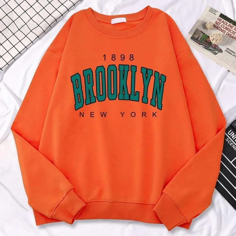 Kawaii Women's Sweatshirts 1898 Brooklyn