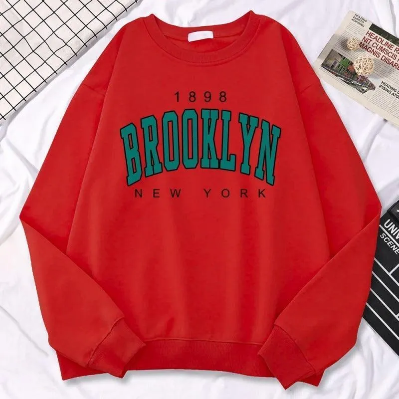 Kawaii Women's Sweatshirts 1898 Brooklyn