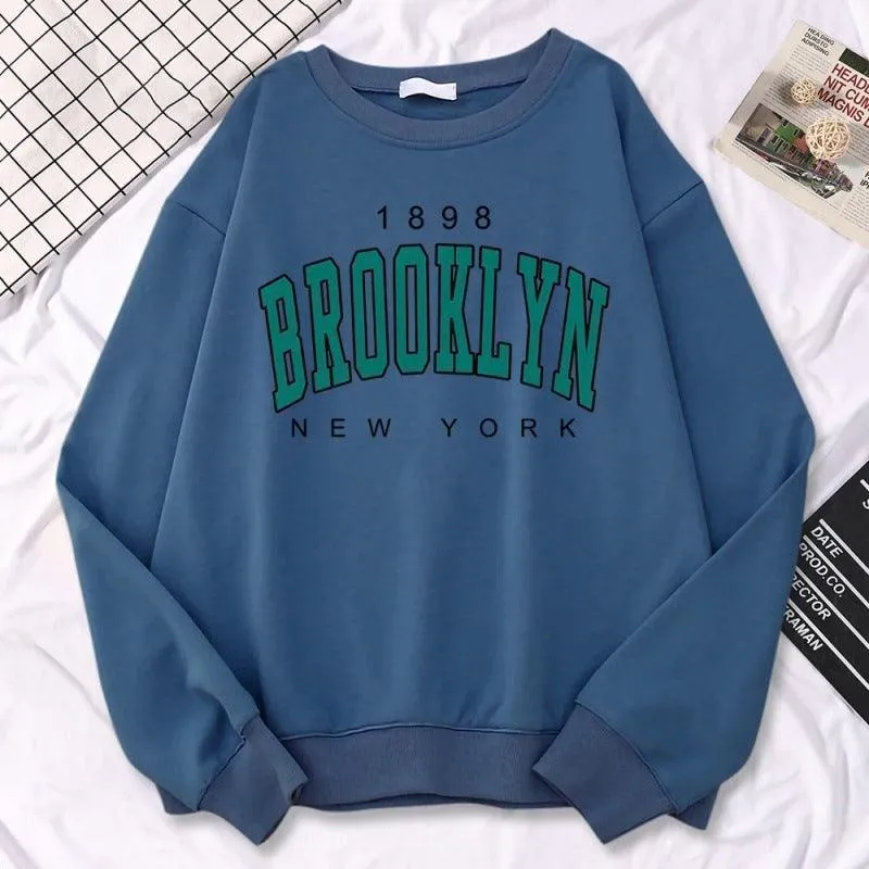 Kawaii Women's Sweatshirts 1898 Brooklyn