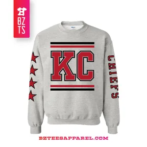 KC Chiefs Long Sleeve (Tee or Sweatshirt)