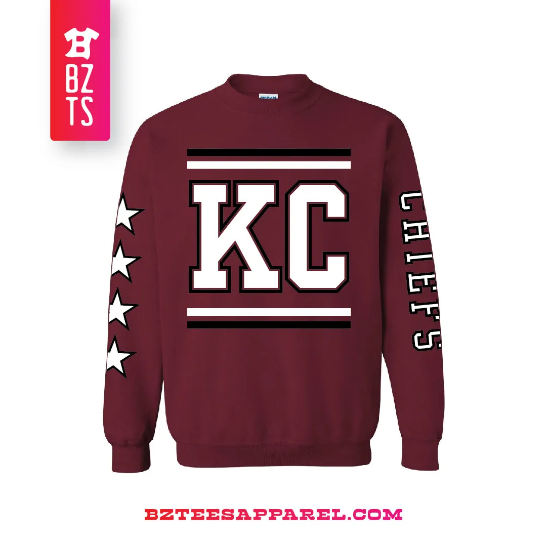 KC Chiefs Long Sleeve (Tee or Sweatshirt)