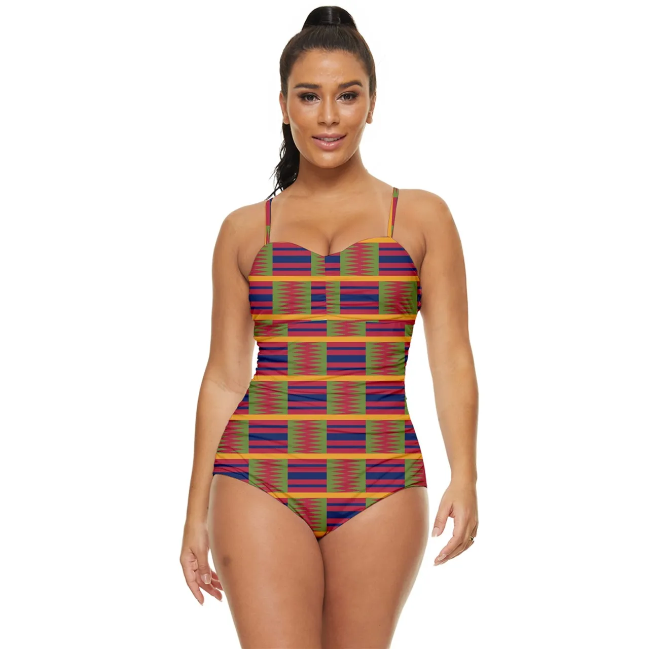 Kente Retro Swimsuit