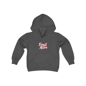 Kids Heavy Blend  Beast Attire Dark Hooded Sweatshirt