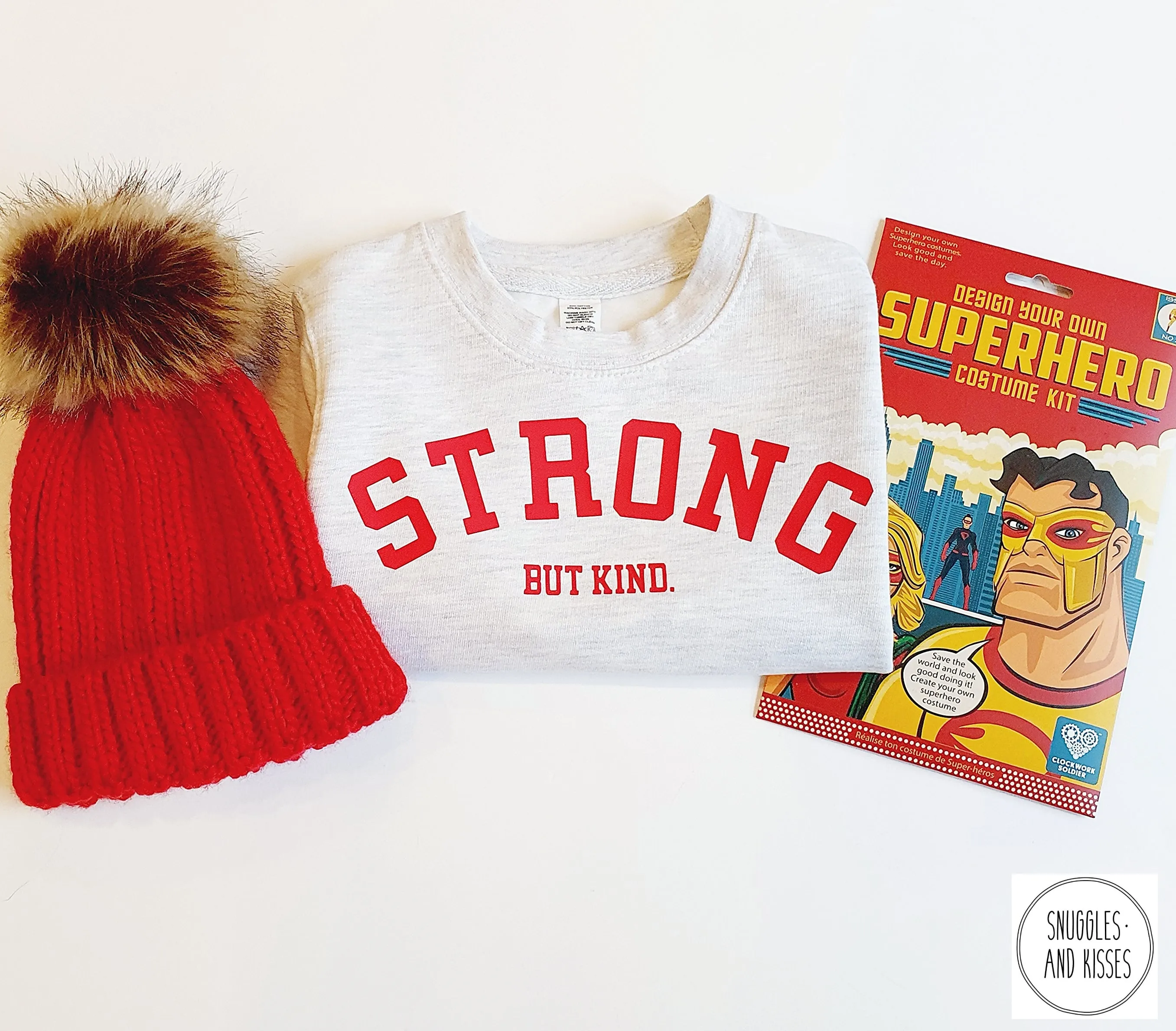 Kids 'Strong-But Kind' Sweatshirt