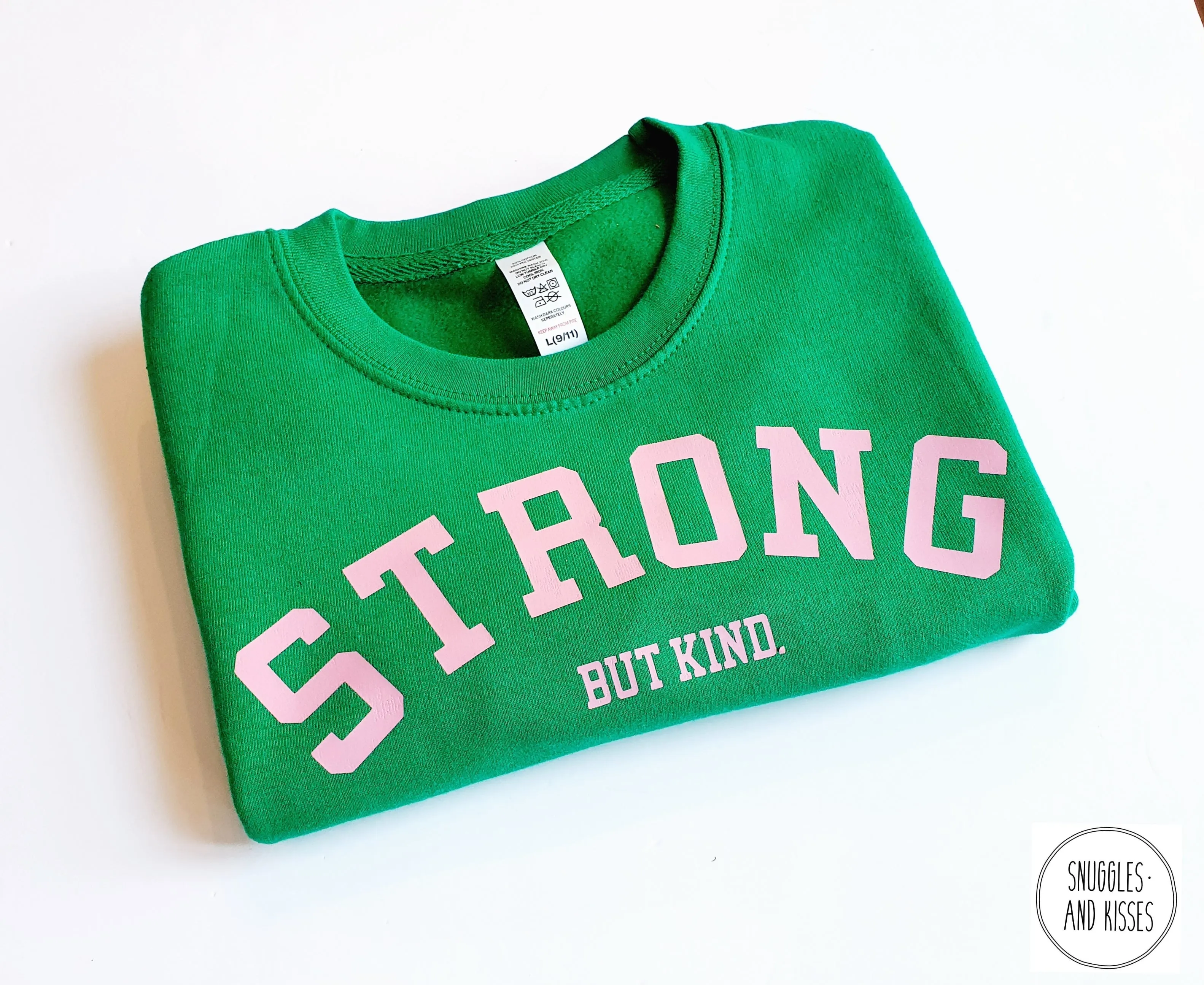 Kids 'Strong-But Kind' Sweatshirt