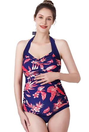 Kimi   Kai Maternity "Dulce" UPF 50  Swim Tankini & Bottom 2-Piece Set