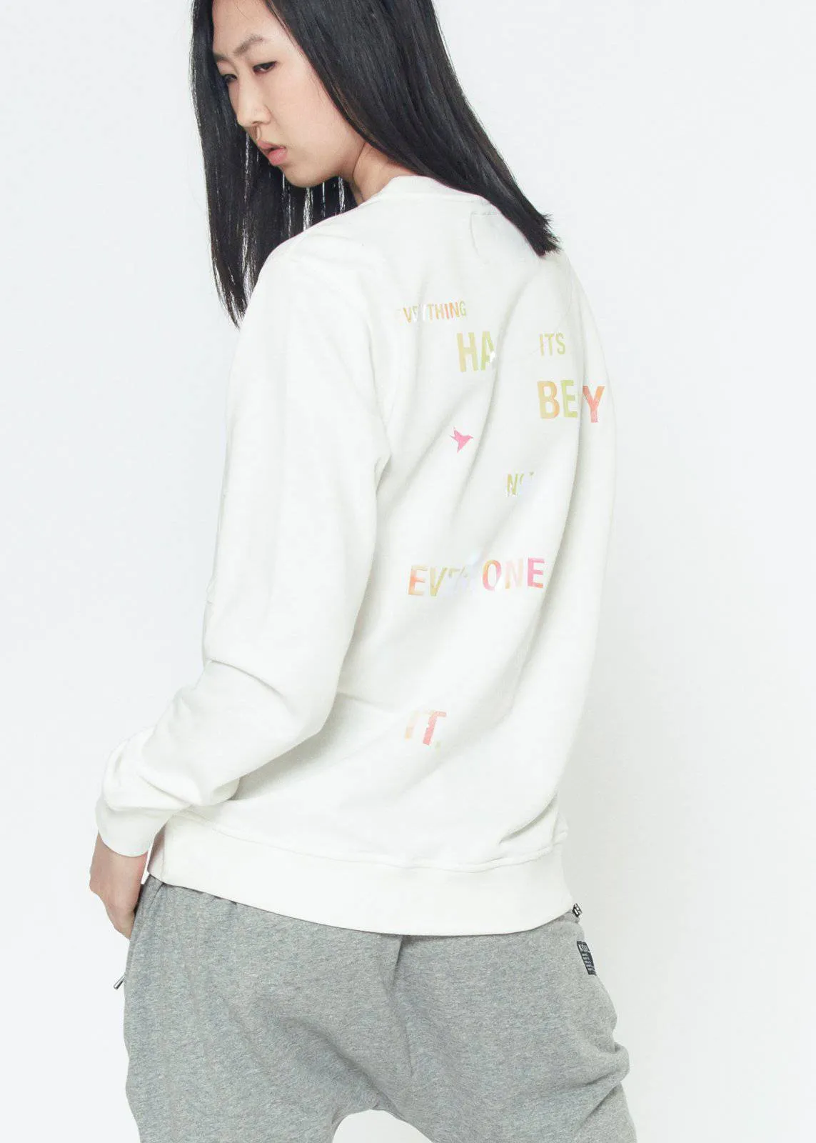 Konus Men's Graphic  Paneling Sweatshirt