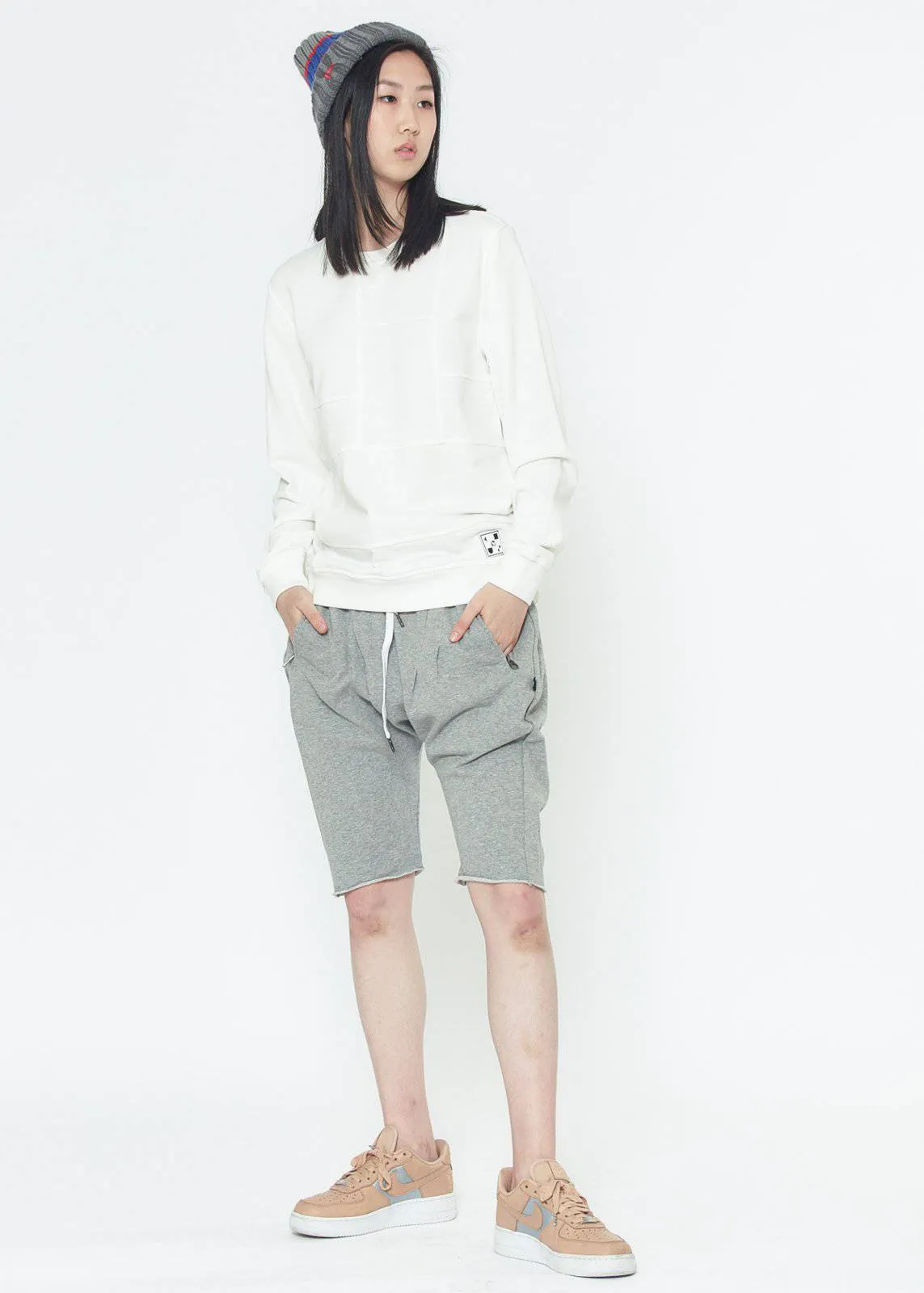 Konus Men's Graphic  Paneling Sweatshirt