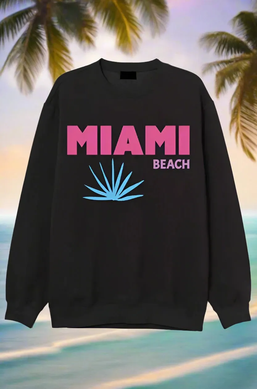 La Trading Co Miami Beach Preslie Crewneck Sweater