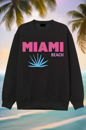 La Trading Co Miami Beach Preslie Crewneck Sweater