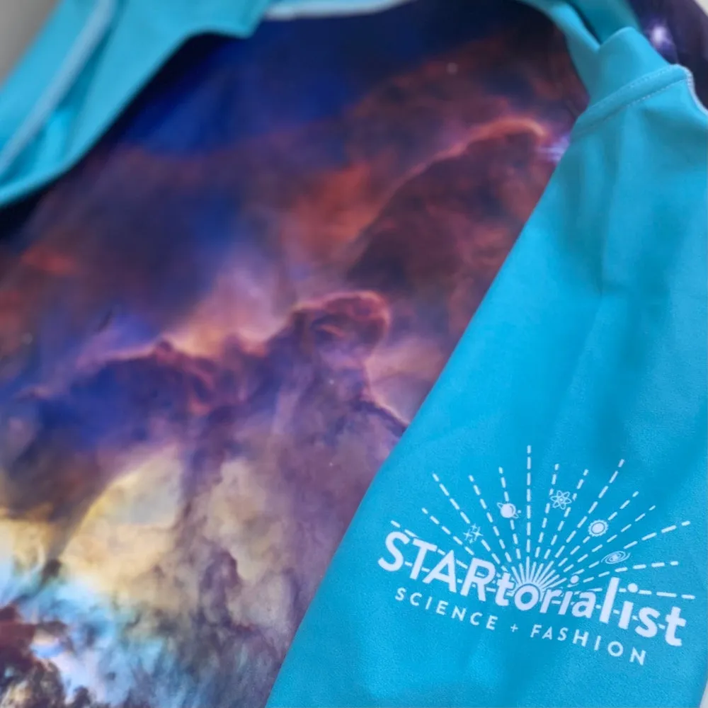Lagoon Nebula Rash Guard - Adult