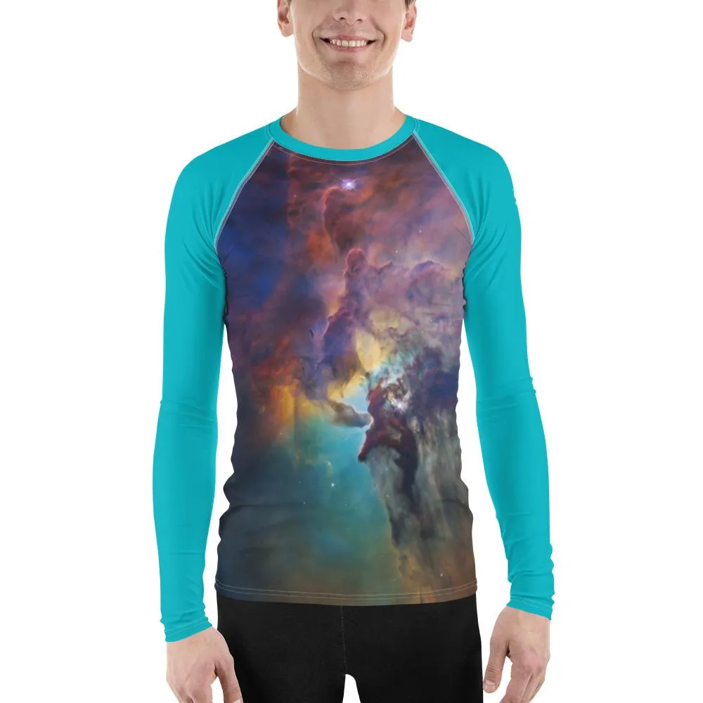 Lagoon Nebula Rash Guard - Adult