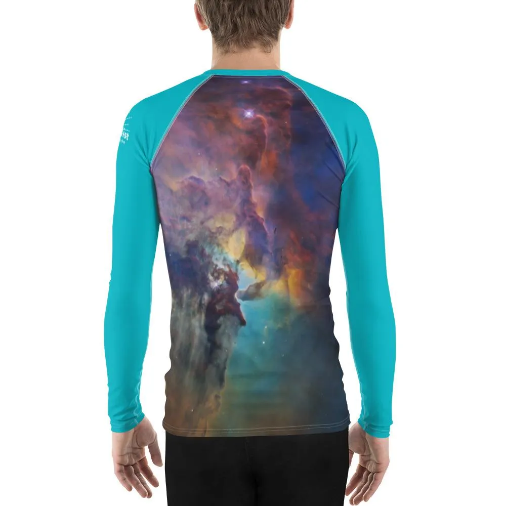 Lagoon Nebula Rash Guard - Adult