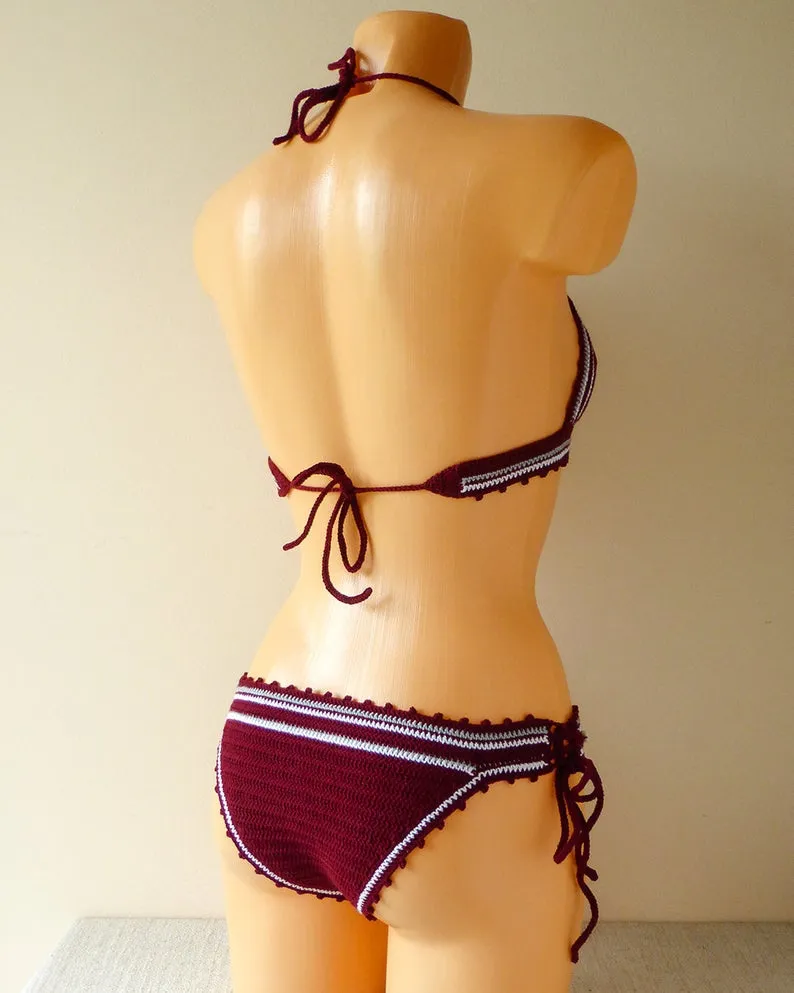 Lakoocha Gypsy Crochet Sea Shell Bikini Set