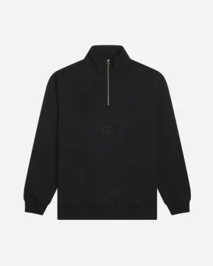 Lass Circle Half-Zip - Black