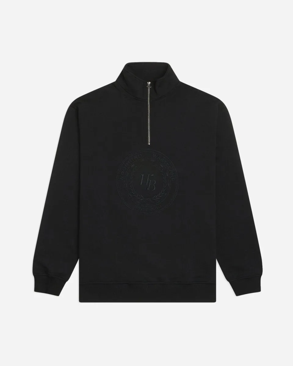 Lass Circle Half-Zip - Black