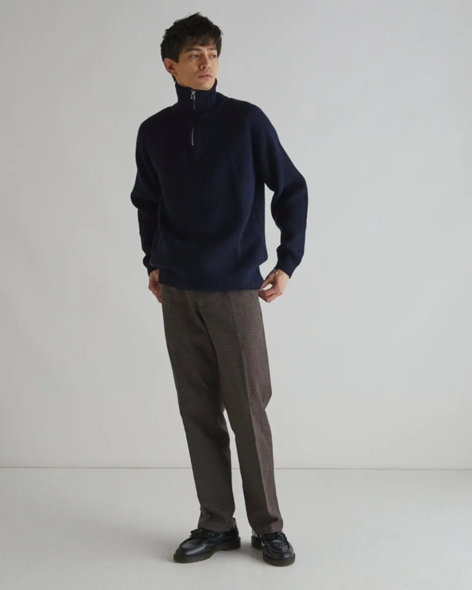 Lass Knit Half-Zip - Navy