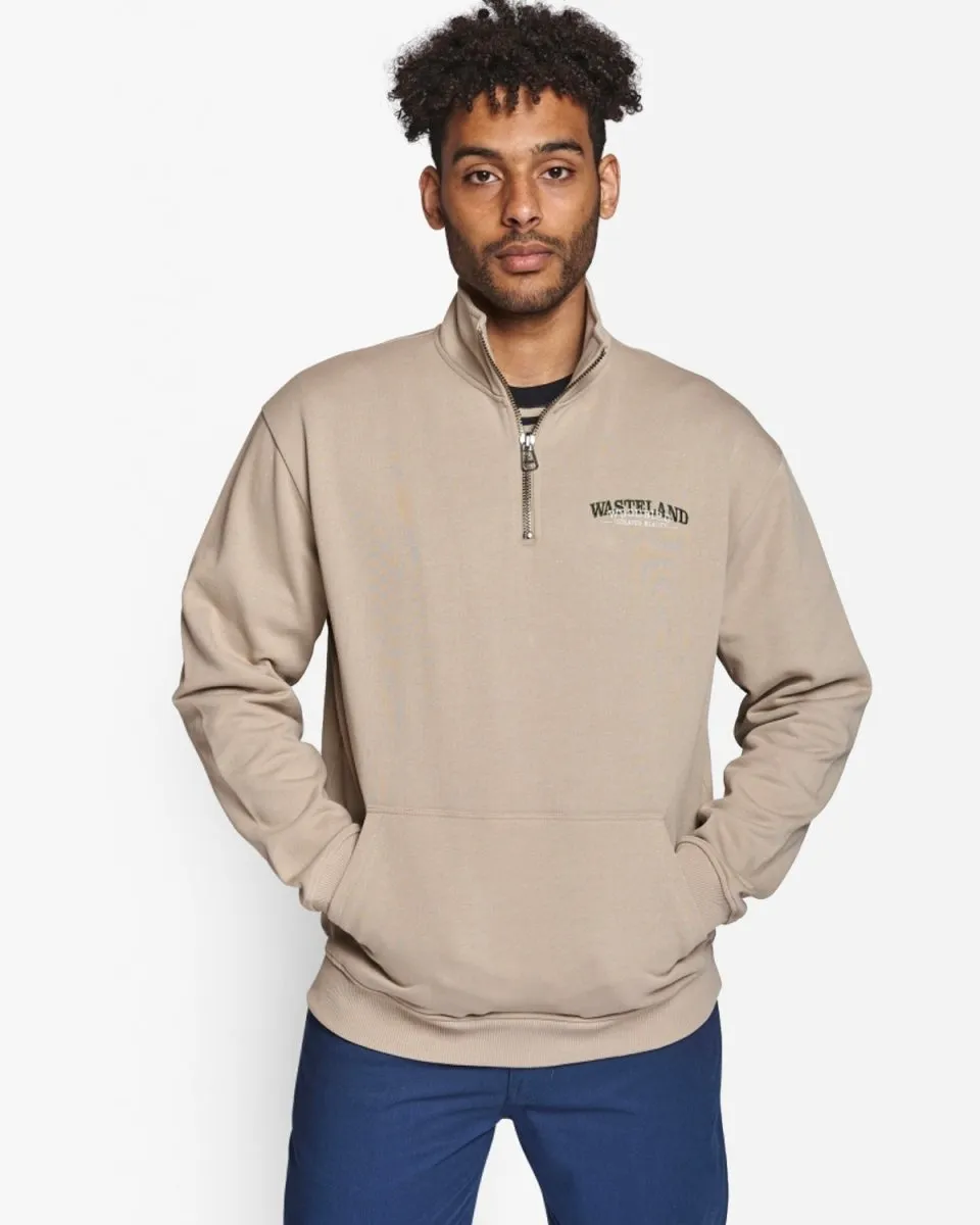 Lass WSTL Half-zip - Ecru