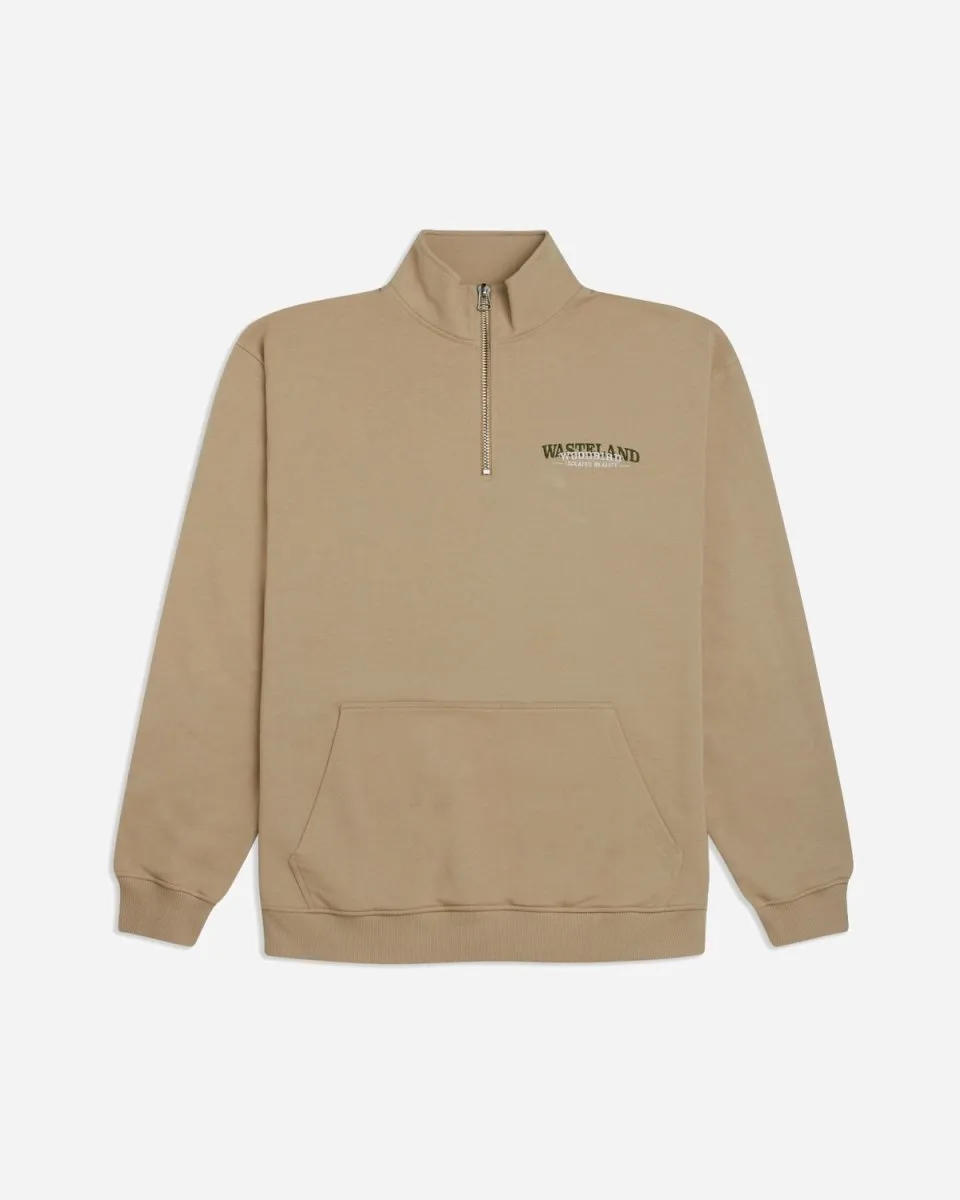 Lass WSTL Half-zip - Ecru