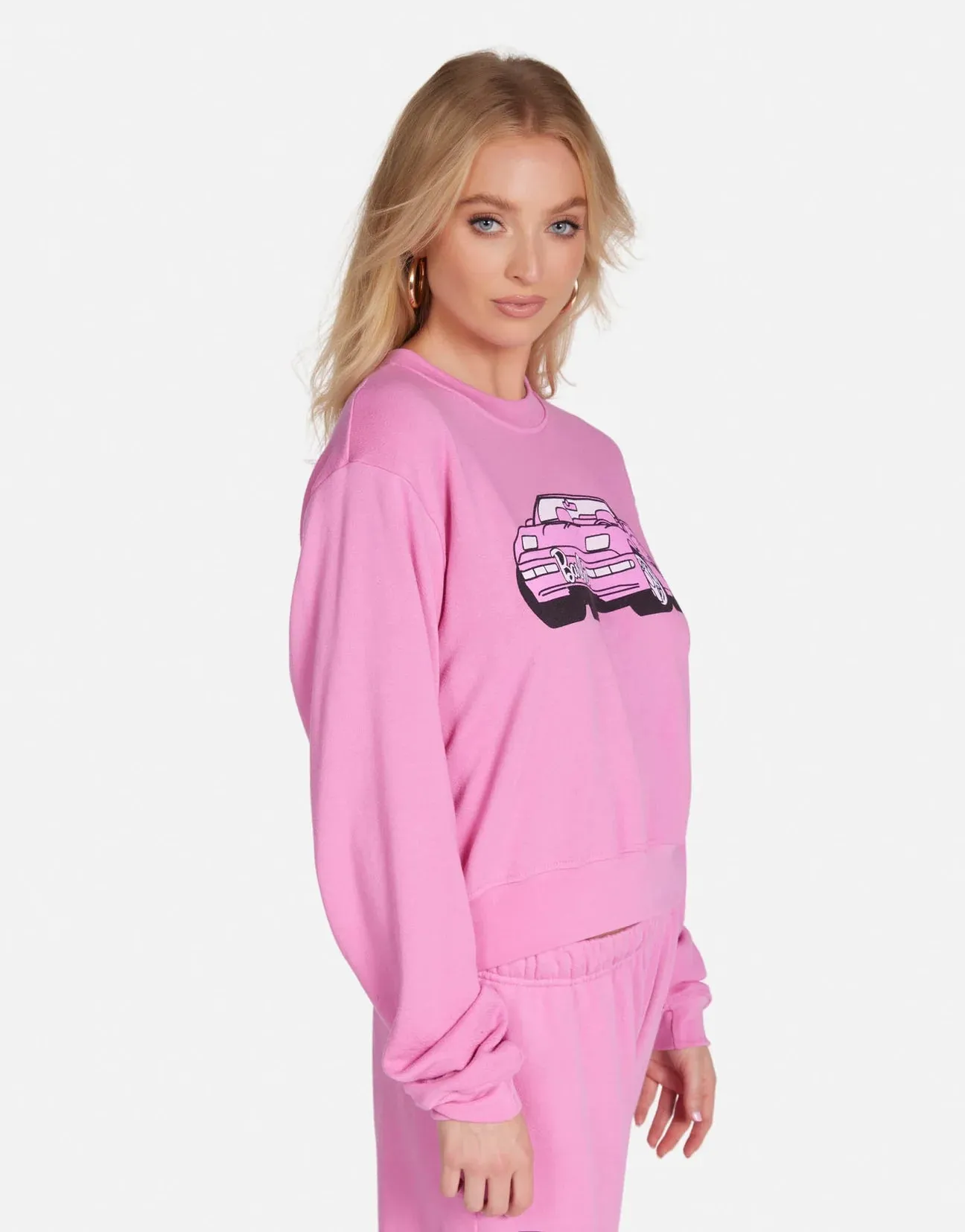 Lauren Moshi Spalding Barbie Convertible Sweatshirt