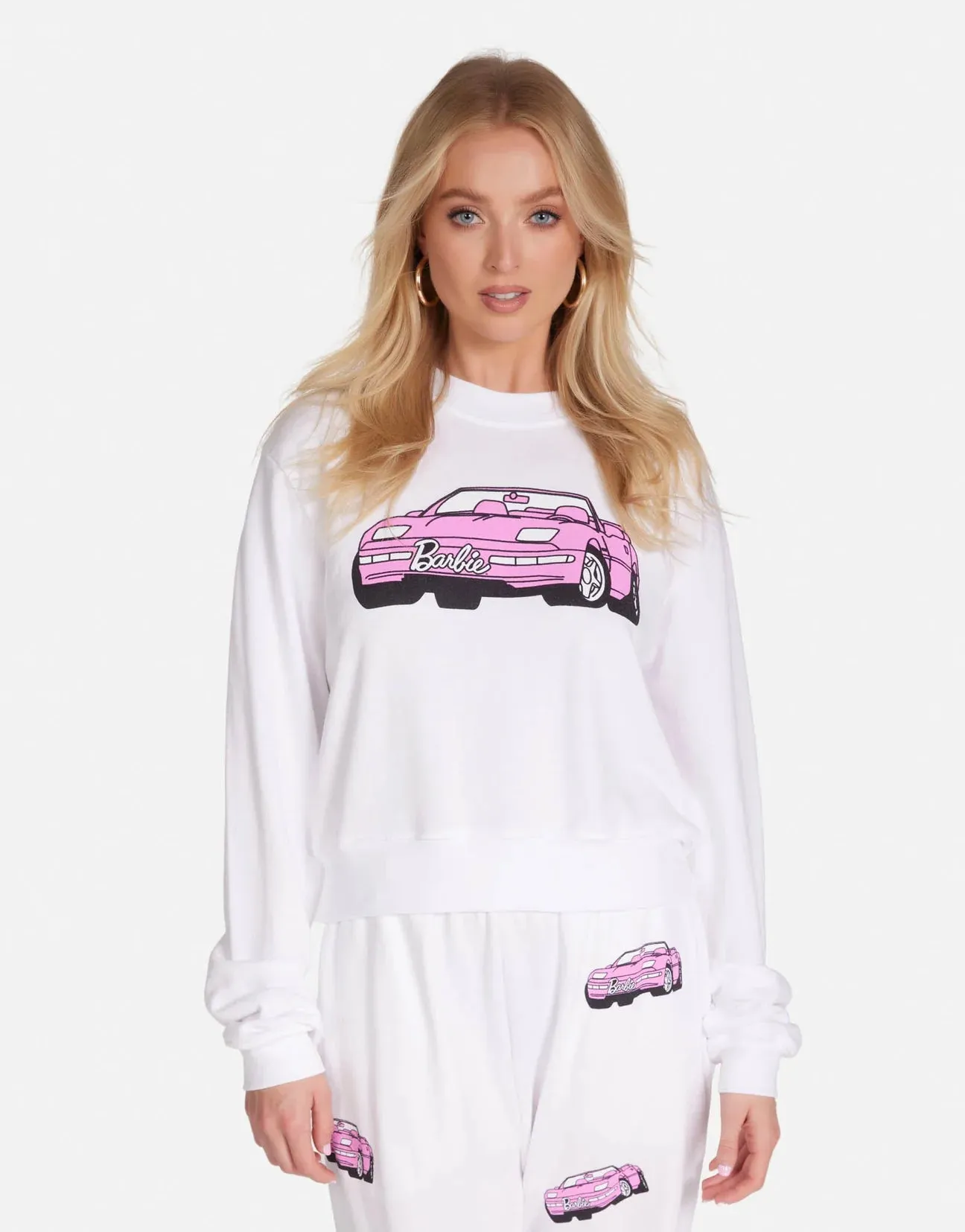 Lauren Moshi Spalding Barbie Convertible Sweatshirt