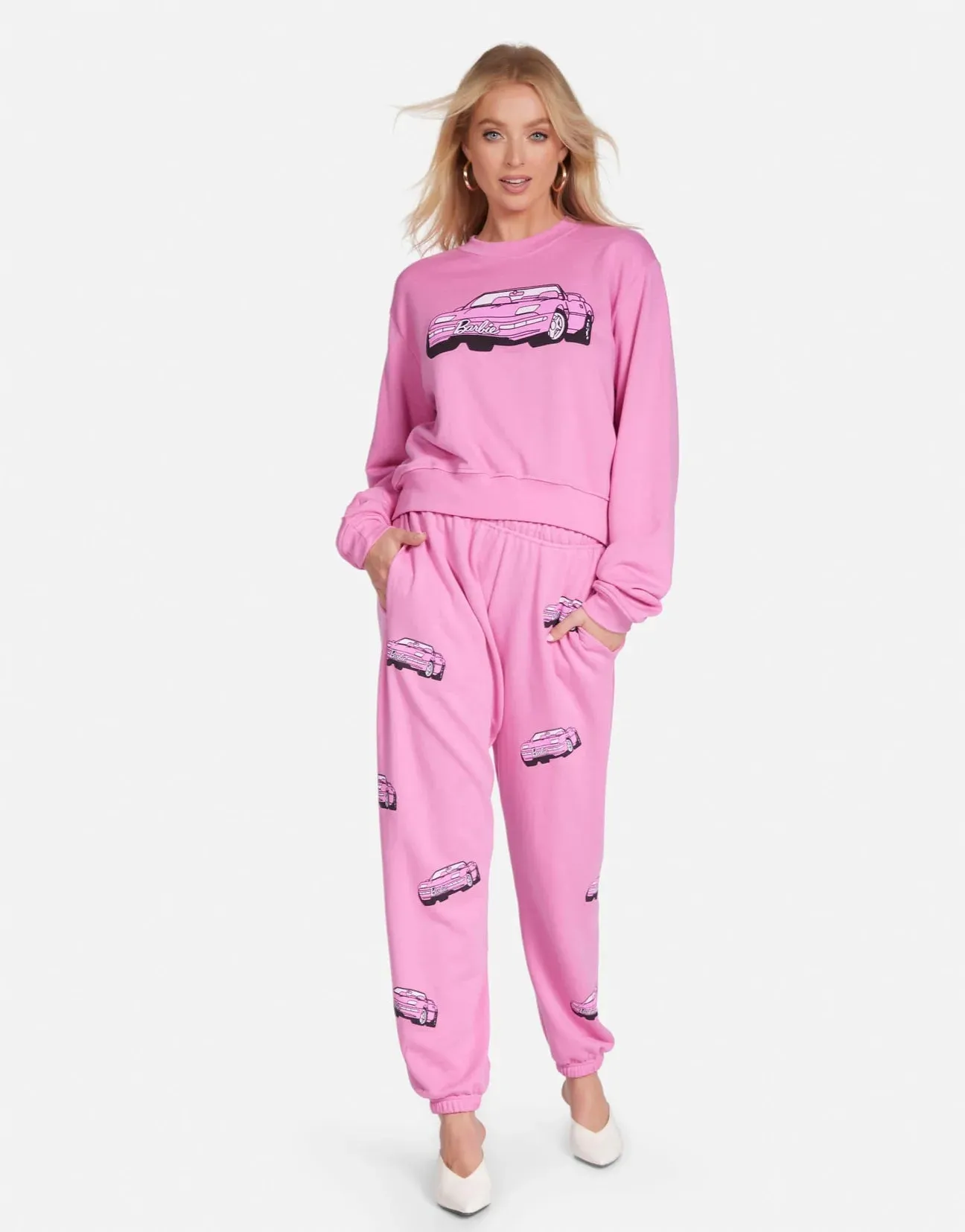 Lauren Moshi Spalding Barbie Convertible Sweatshirt