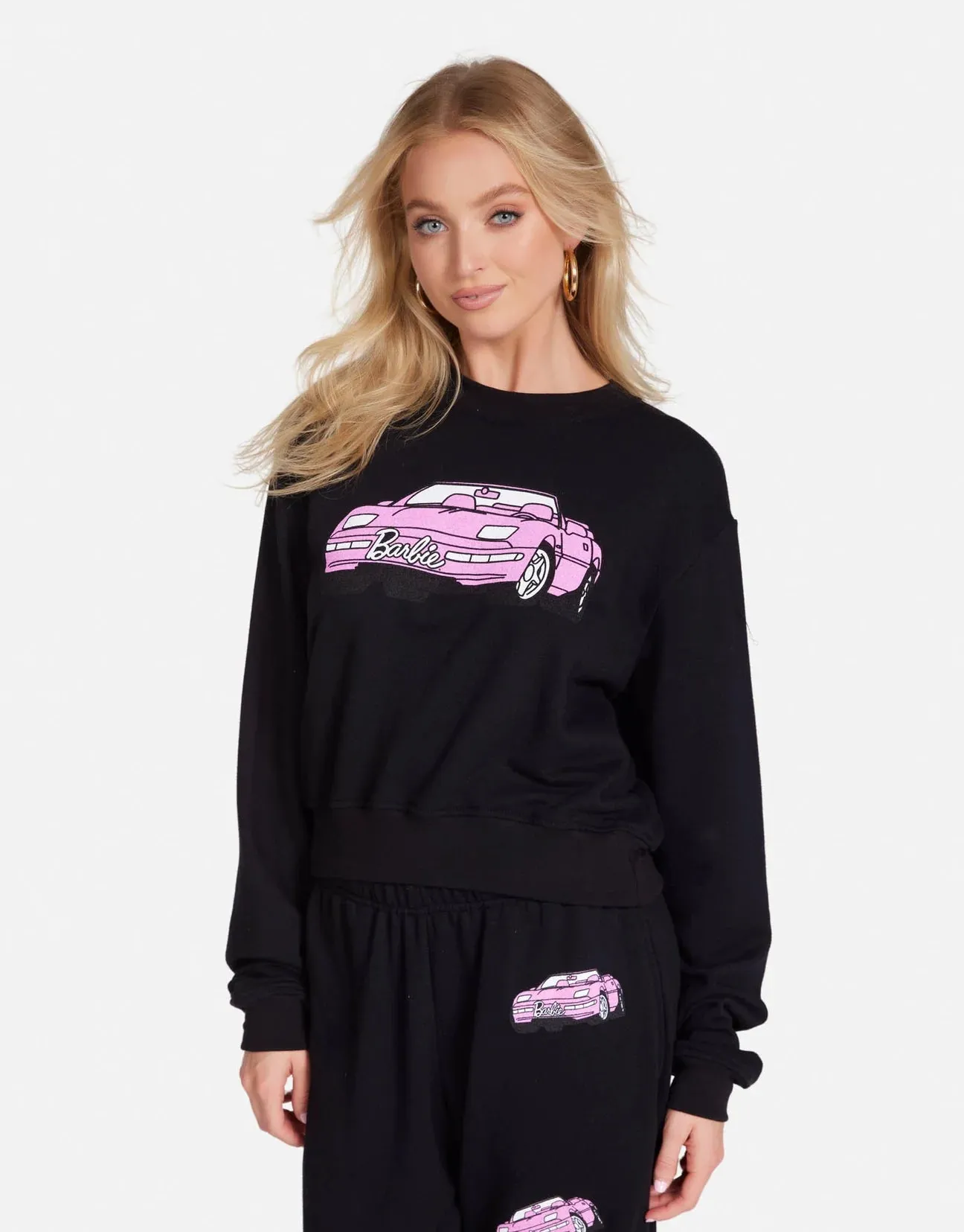 Lauren Moshi Spalding Barbie Convertible Sweatshirt