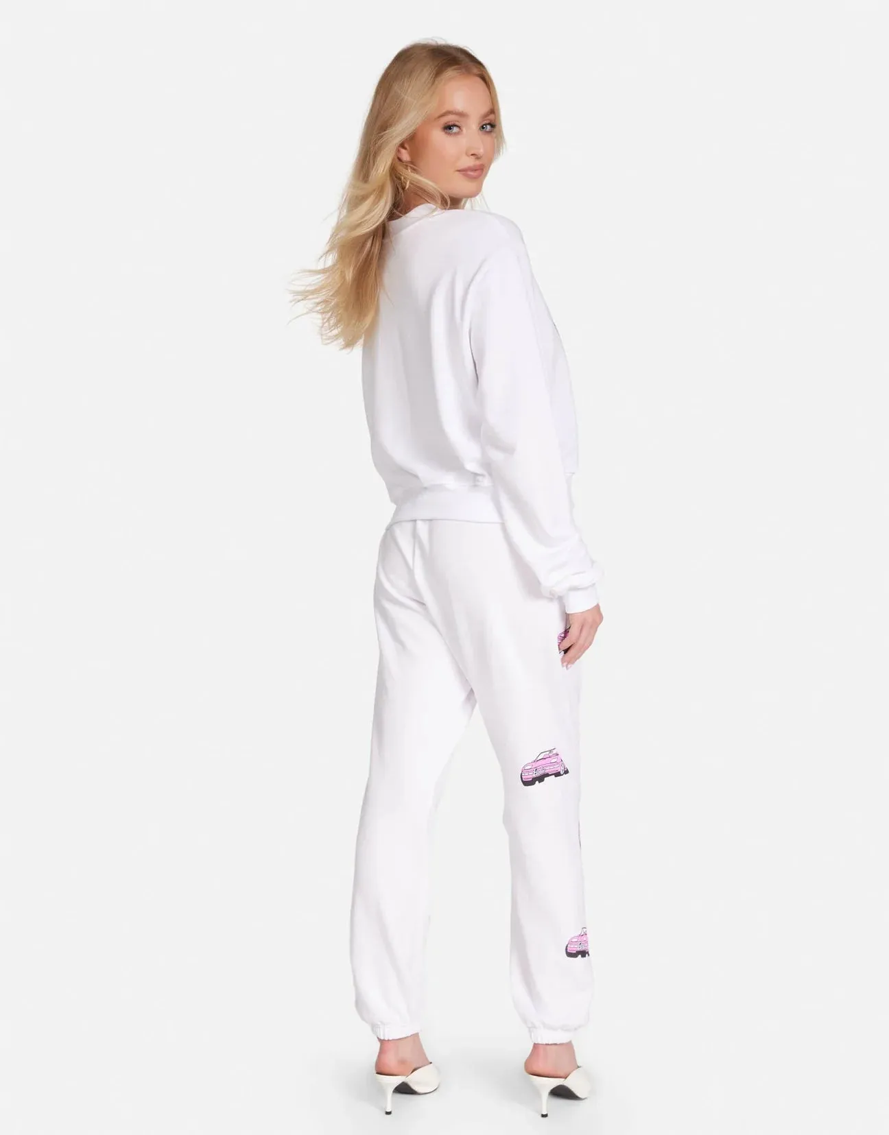 Lauren Moshi Spalding Barbie Convertible Sweatshirt