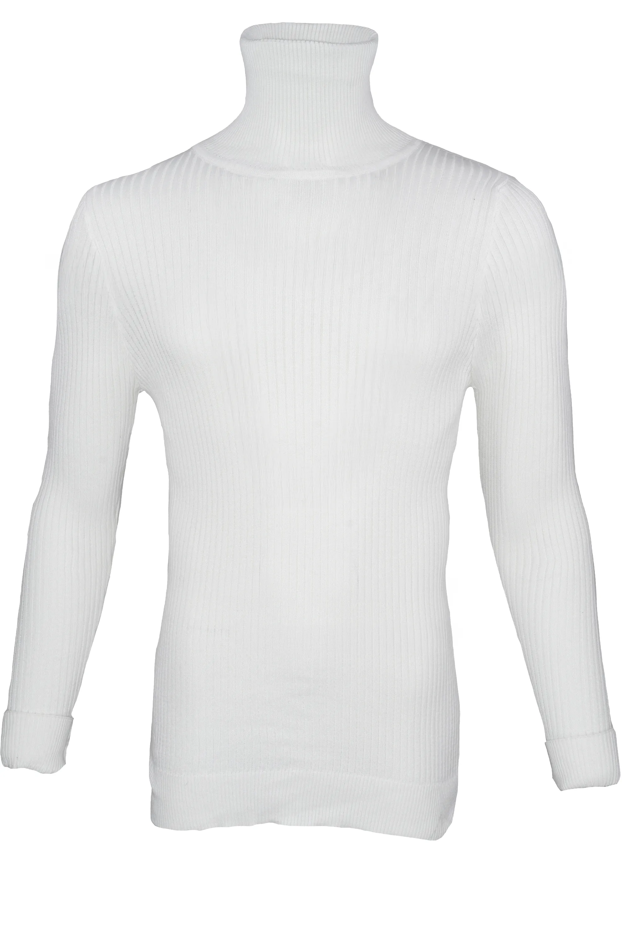 LCR Premium Turtleneck - White