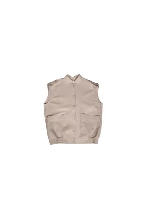 Leather Gilet by Clan Upstairs Private Label