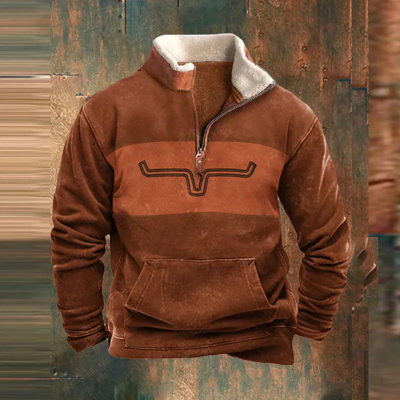 Levi - Modern Zip-Up Sweater