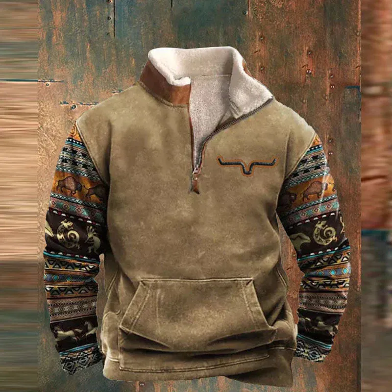 Levi - Modern Zip-Up Sweater