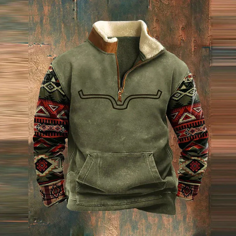Levi - Modern Zip-Up Sweater