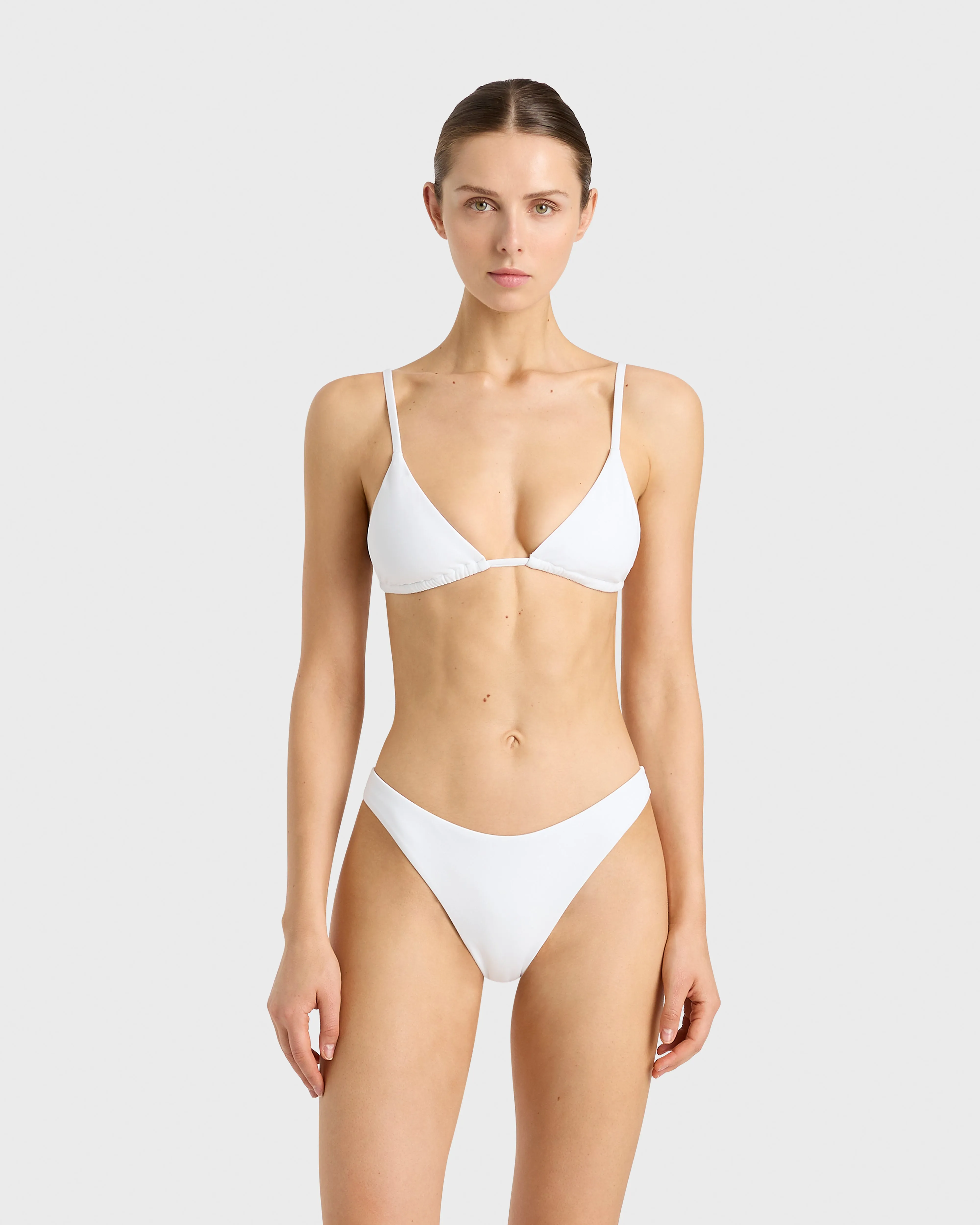 Leya Bikini Bottom - White