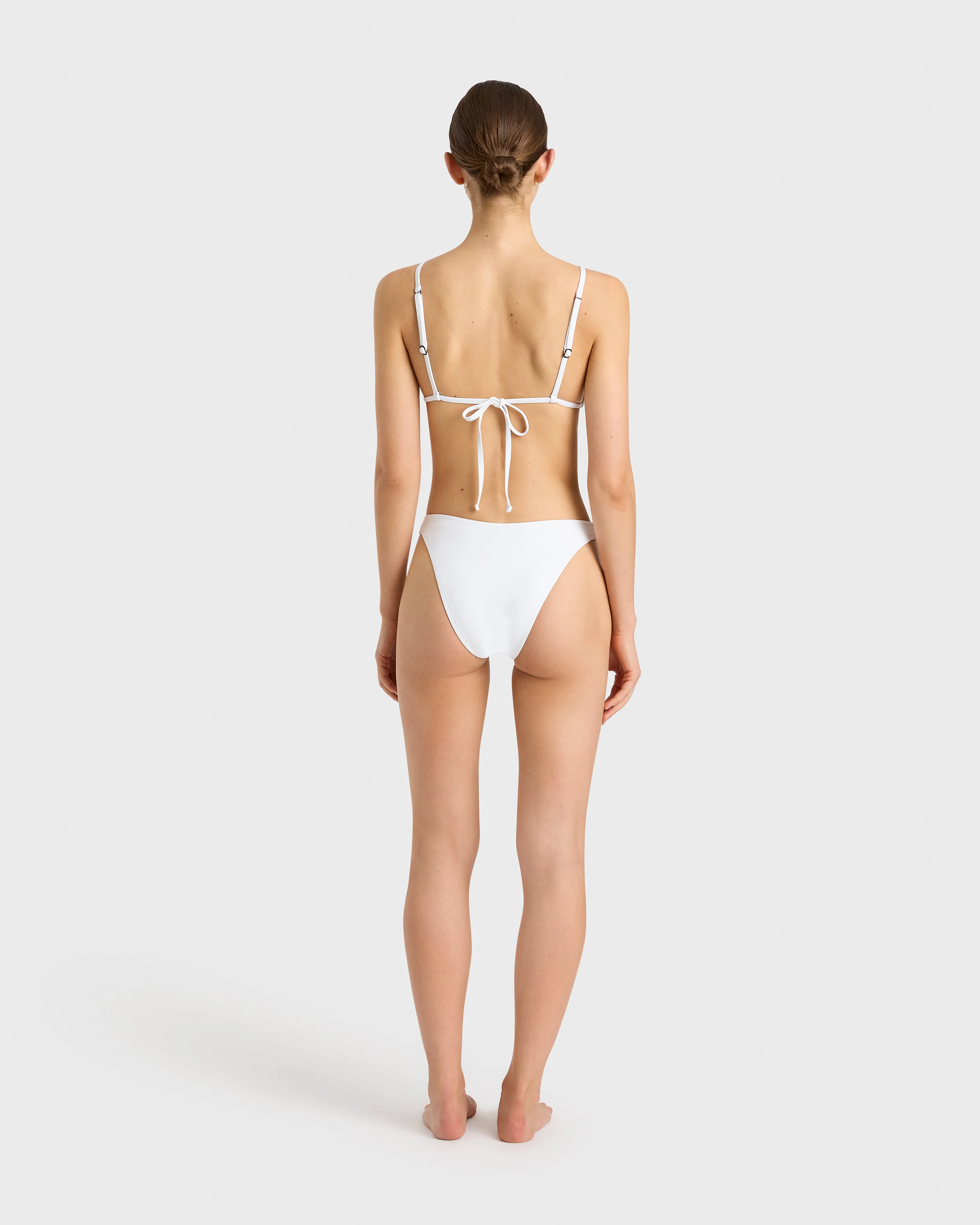 Leya Bikini Bottom - White