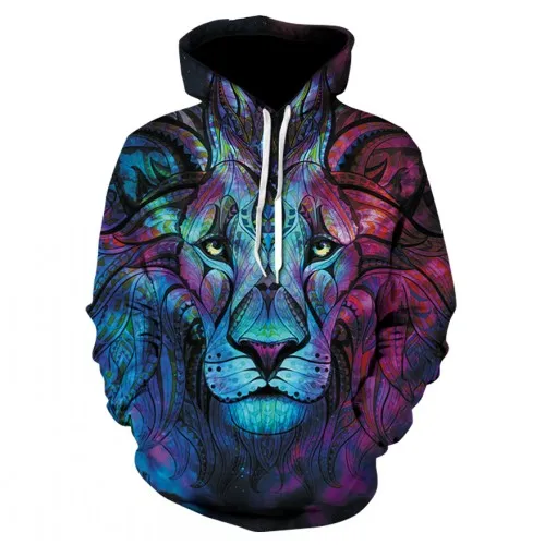 Lion Hoodies Blue Nebula🎇🎇"BUY 2 GET ONE FREE"💥💥