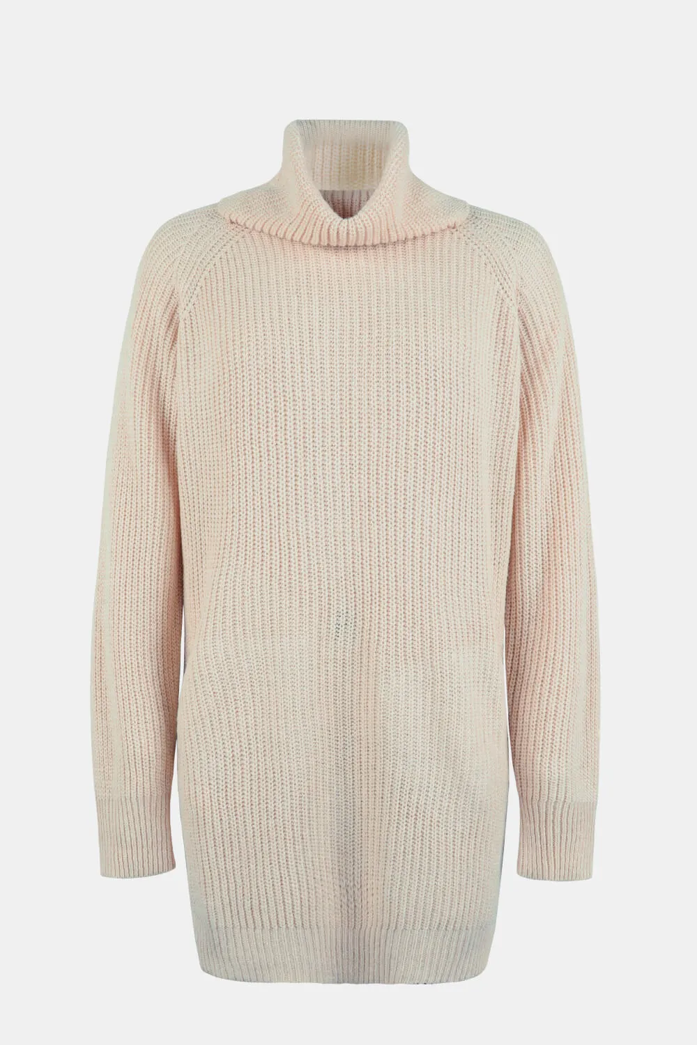 Lisa Turtleneck Sweater Dress with Pockets