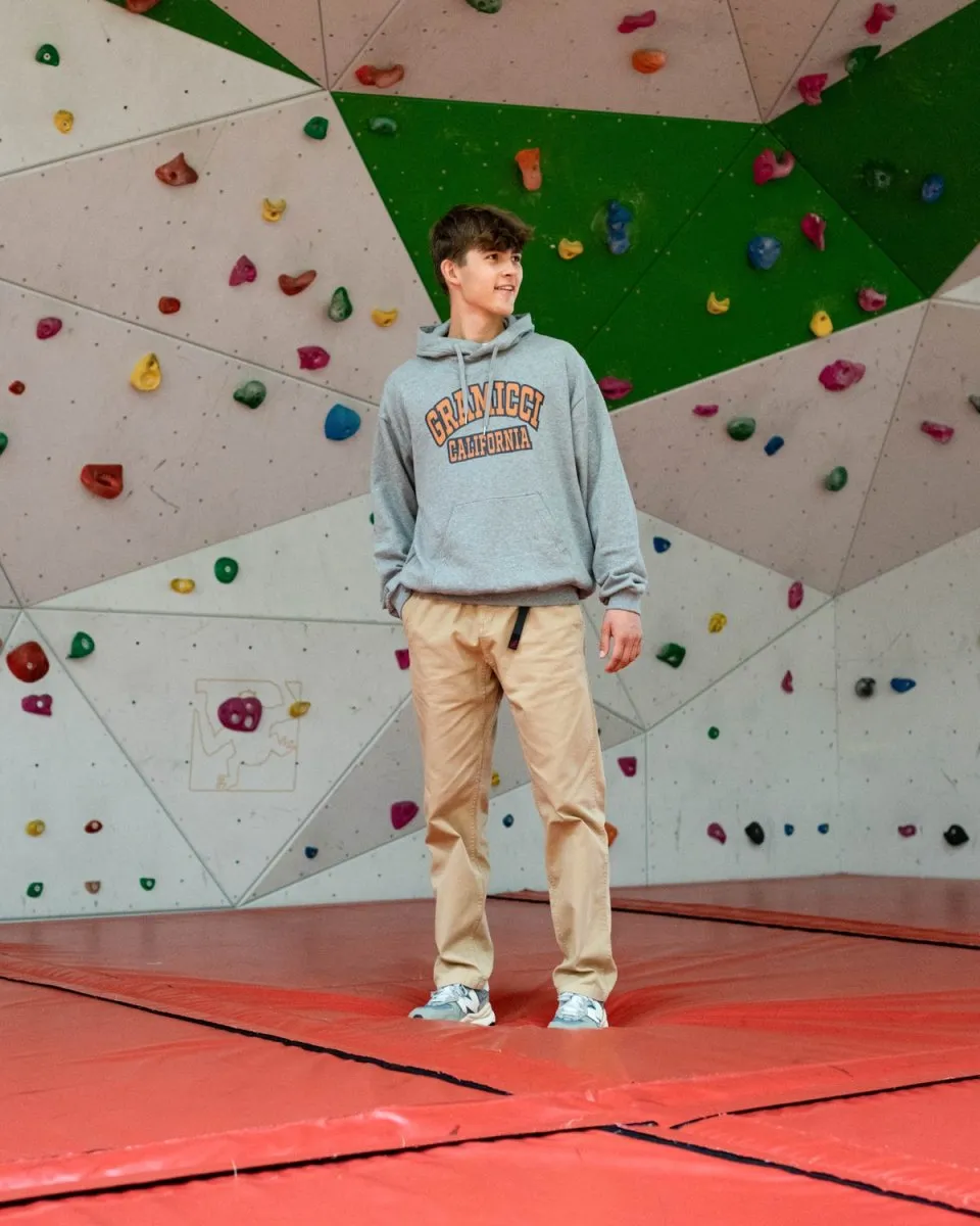 Logo Hooded Sweatshirt - Heather Grey