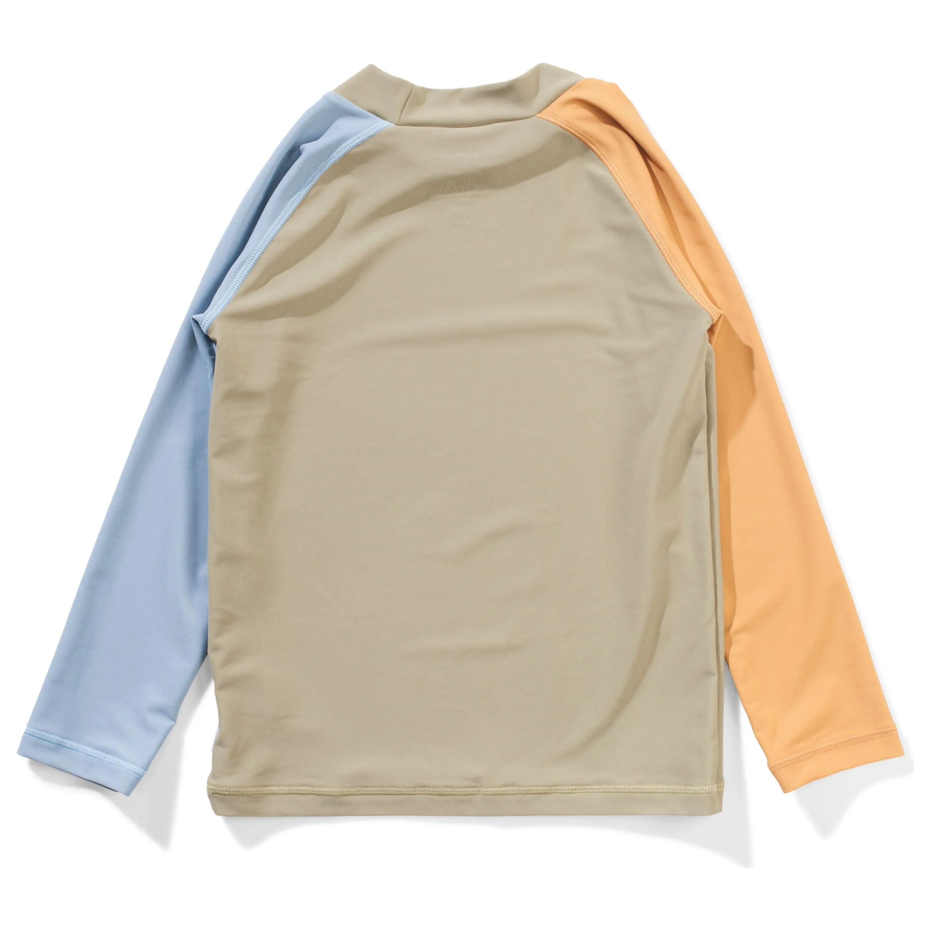 Logo Ls Rash - Lt Olive/Mid Blue