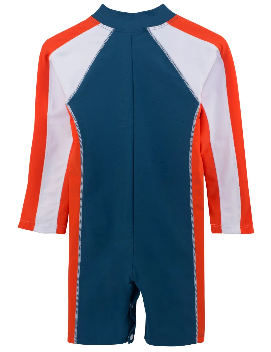 Long Sleeve One-Piece Swimsuit - Tangelo
