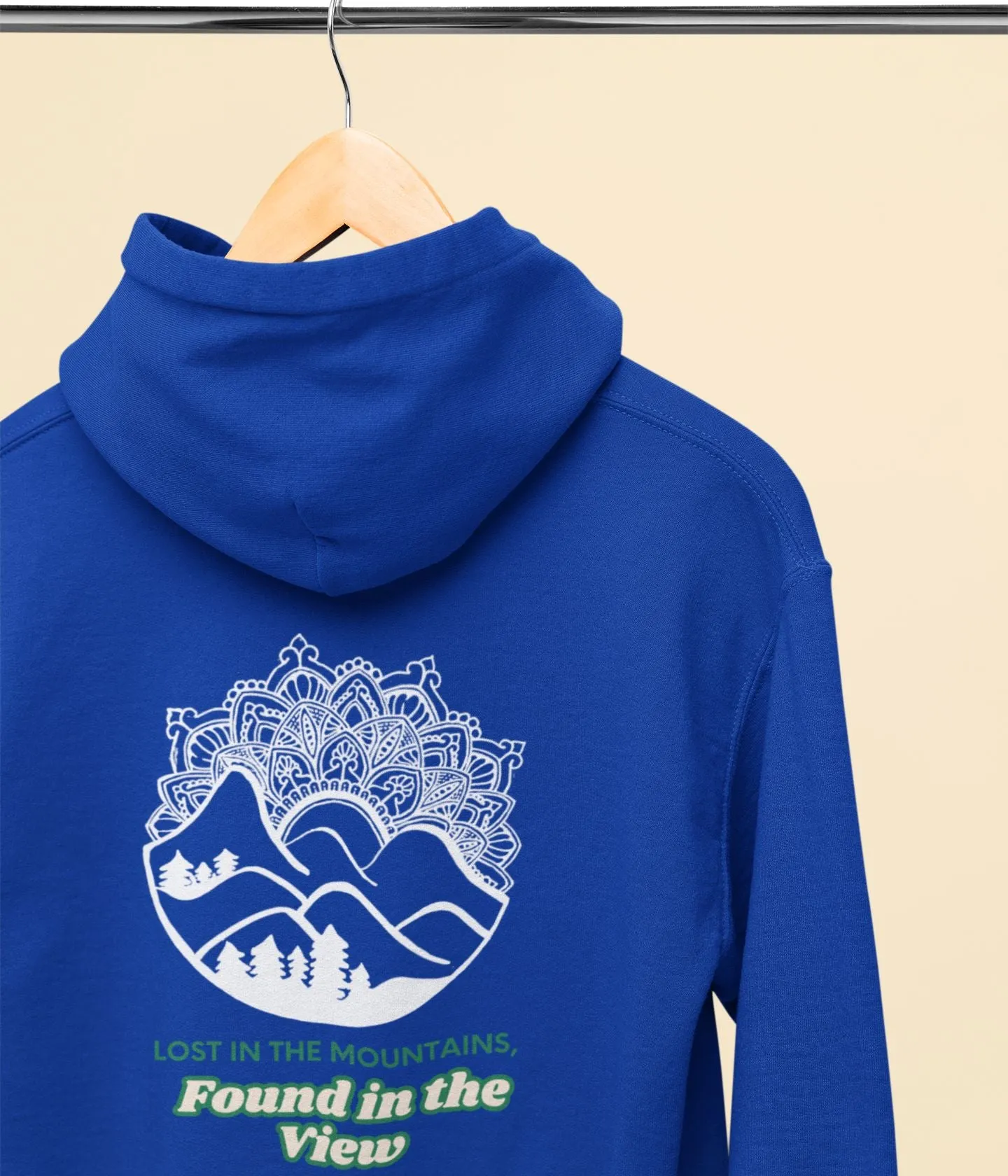 Lost In The Mountains - Unisex Hoodie - Dark