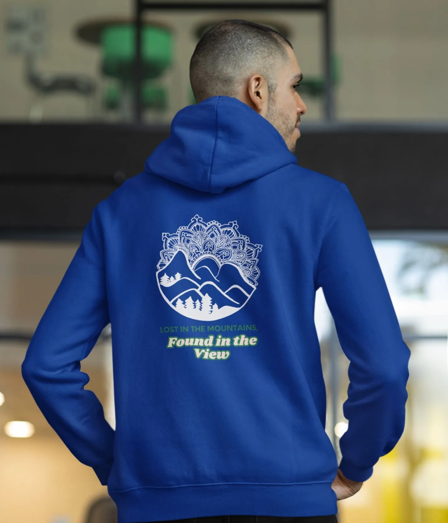 Lost In The Mountains - Unisex Hoodie - Dark