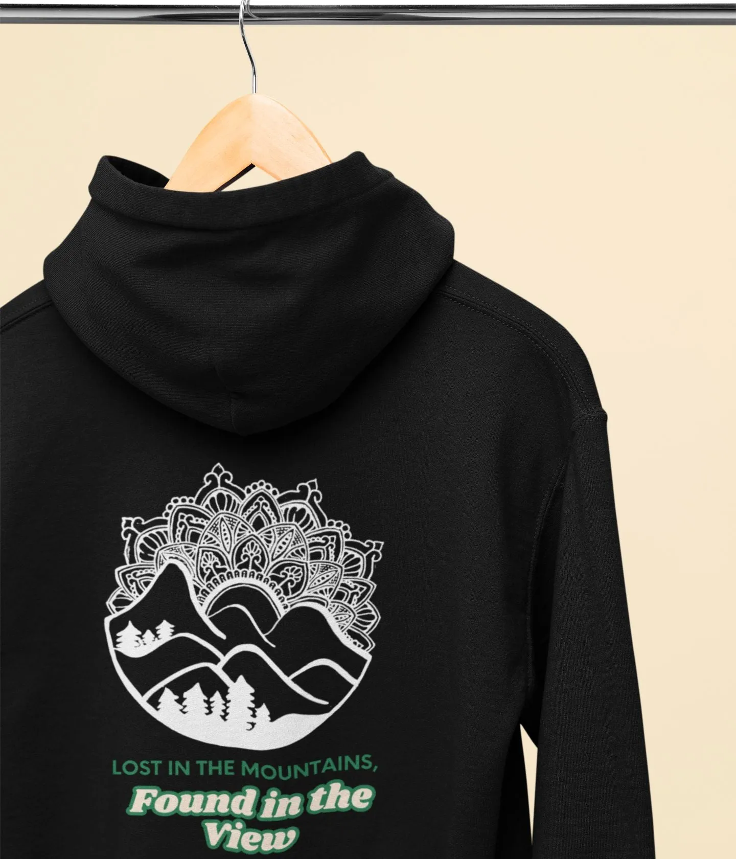Lost In The Mountains - Unisex Hoodie - Dark
