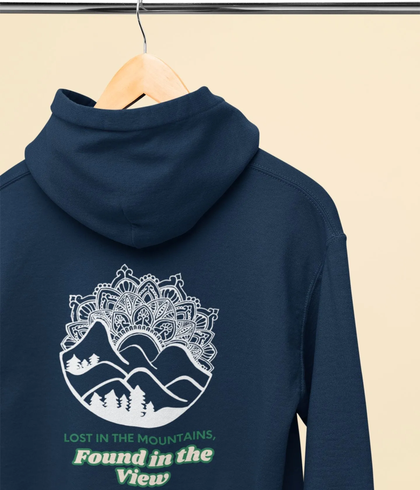 Lost In The Mountains - Unisex Hoodie - Dark